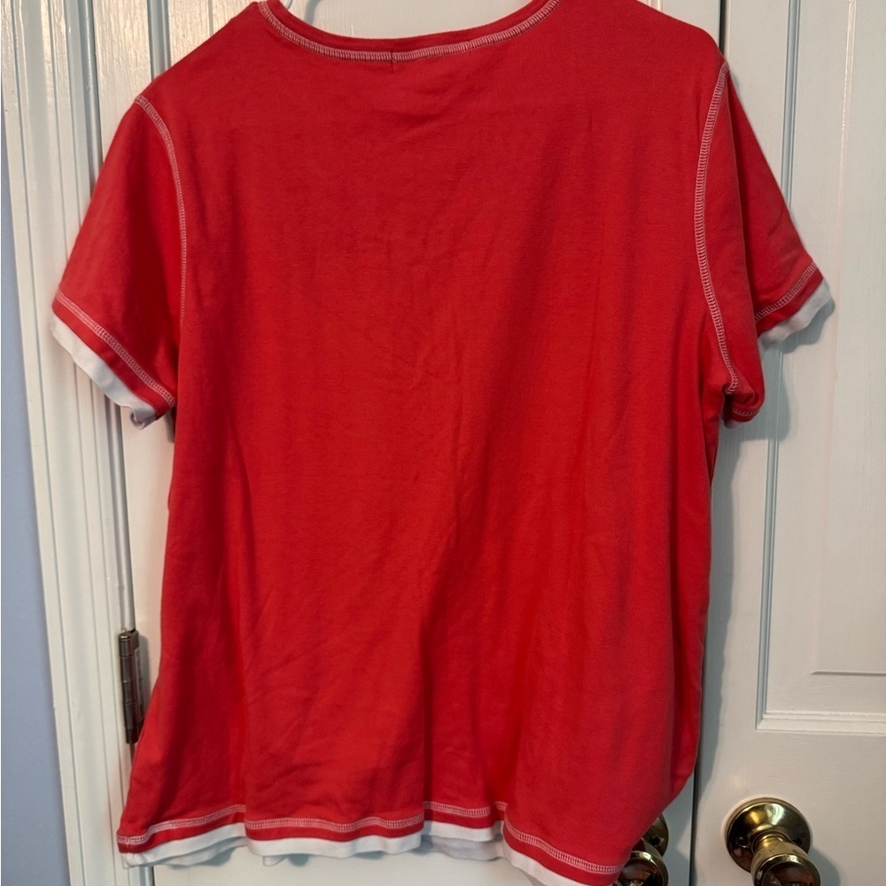 Comfy Casual Orange Tee Lightweight, 1X‎ Perfect for every wardrobe. Like New. - Picture 15 of 15